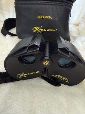 Bushnell Xtra-Wide 4x21 Sport Binoculars w Case Bag 13-0421 900' Field Of View